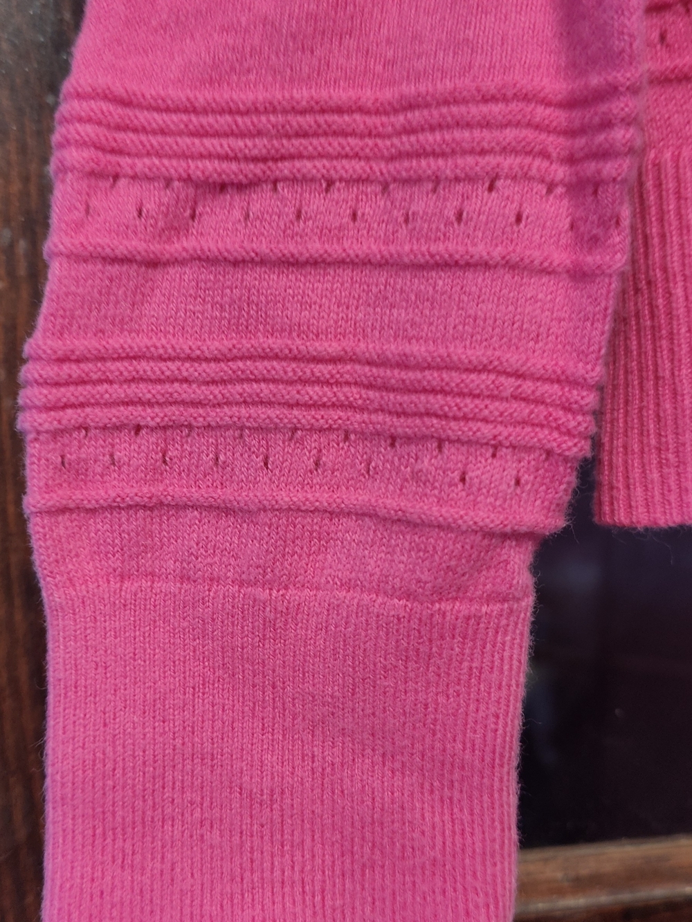 Pink Button-Up Cardigan - Picture 4 of 4